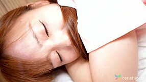 Naoko Narita, the brunette housewife, enjoys wild sex with her lover