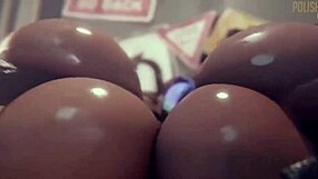 game compilation unfolds with wild 3d cartoon characters in steamy hentai scenes