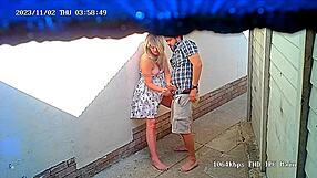 Mc donalds delivery area cctv footage