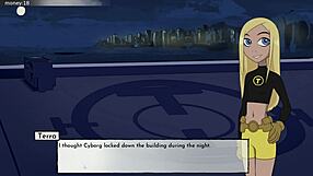 Raven's intriguing boobjob in 18Titans part 11