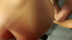 amateurs organize foursome party at tv studio with big tits and oral