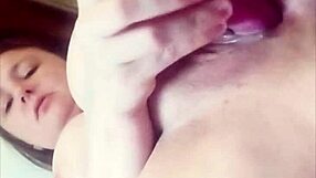 creamy vibrator slides with lips around it