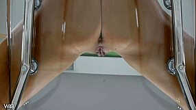 Frida Stark, are you getting off with that dildo and pissing solo?