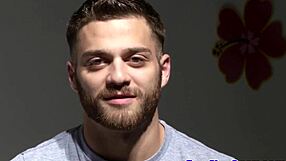 orgy loving gay hunk gets tagteamed with anal blowjob and assfucking