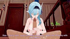 Genshin Impact knights Eula, Klee, and Jean in steamy tactical meeting