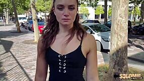 lauren and venera: hot contrasts in group assfucking with big tits