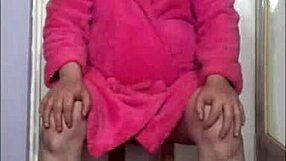 Shy Amateur Bisexual Girl Asks for Pee in Homemade Naked Scene