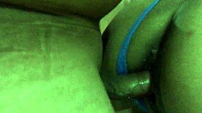 Andrea's Tongue Massaging Balls to Cum in Mouth!