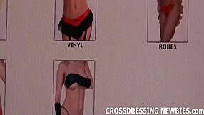 Cross dressing like a slutty sissy is my thing, here is my lingerie collection