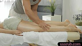 Big Boobs Babe Feels Intense Pleasure From Her Masseur