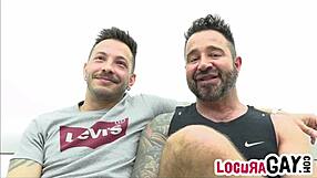 Locuragay - John Brachalli Pounds Martín Mazza Hard on the Sofa