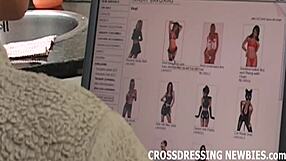 Cross dressing like a slutty sissy is my thing, here is my lingerie collection