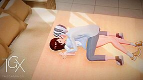 Anime hentai futanari sex games sexy girl blowjob cowgirl anal in different positions.