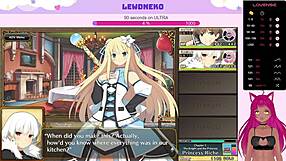 Vtuber Lewdneko continues playing Evenicle part 3