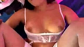 Lina Nakamura's big tits and ass get pounded by a black BBC
