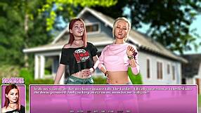 Summer in the City 01 - Kissing My Hot Blonde Lesbian Friend