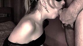 A Russian chick with big ass enjoys the action