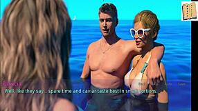 Blonde Teen Wife And Stepmother Engage In Forbidden Cartoon Adventures