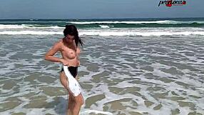 walking naked on southern beaches after tasty sex