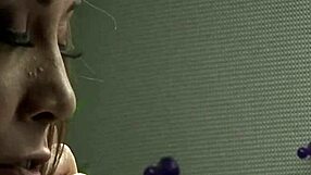 brunette secretary fucks boss's tight pussy at work