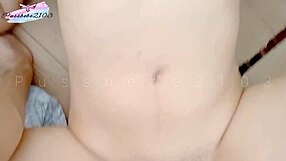 Blonde teen's big ass tempts in rooftop game fuck