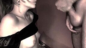 A Russian chick with big ass enjoys the action