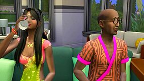 Indian Stepdaughter Gives Erotic Massage to Stepdad with Sensual Touch