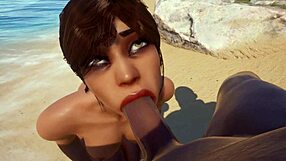 Intense Pussy Fucking in Oasis Wildlife with Pornstar