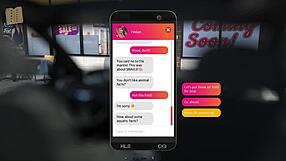 Teacher with big tits and ass in summer heat