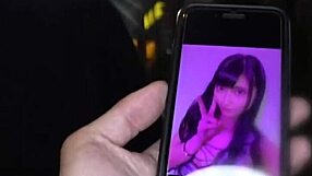 Young Asian babe feels intense pleasure sucking cock and cumming