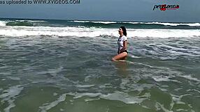 walking naked on southern beaches after tasty sex