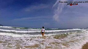 walking naked on southern beaches after tasty sex