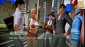 Exploring Academy 36 in anime style