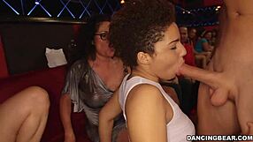 Club Sluts Suck Cock At Night Party