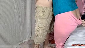 Canada Residing Long Black Hair Stepbrother Dances With Desi Stepsister Sara In Very Hot Dance Mujra