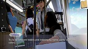 Exploring Academy 36 in anime style