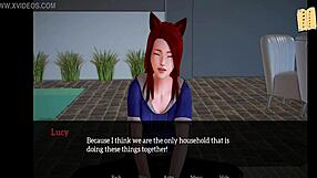 My new family 241 - ass and tits in erotic 3d anime hentai homemade scene