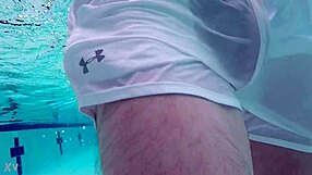 i saw the pool boy with his big cock through the see thru