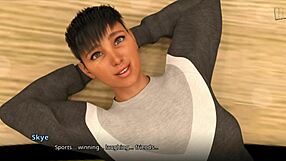 I learn more about Skye in this erotic hentai scene