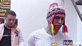 stepbrothers son caught fucking secretly after peruvian event with big dick