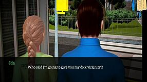 My new family 241 - ass and tits in erotic 3d anime hentai homemade scene