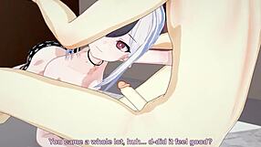 Blue archive goth girl kayoko in 3d