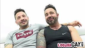 Locuragay - John Brachalli Pounds Martín Mazza Hard on the Sofa