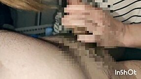 japanese amateur couple outdoor blowjob and handjob personal shooting