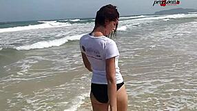 walking naked on southern beaches after tasty sex