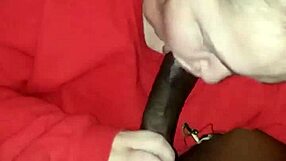 First time sucking this sloppy cock.