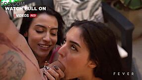 i enjoy group fun with latinas at home