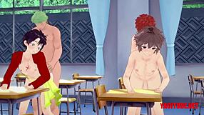 in this yaoi orgy naruto and friends get creampied