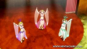 belly dancing anime girls excite fans!