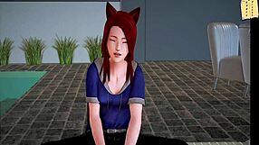 My new family 241 - ass and tits in erotic 3d anime hentai homemade scene